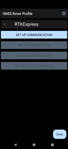Set up communication
